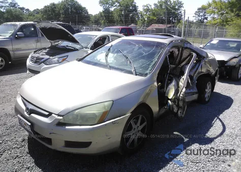 2004 Honda Accord 3.0 Ex из США, поврежденный, VIN 1HGCM82644A008802